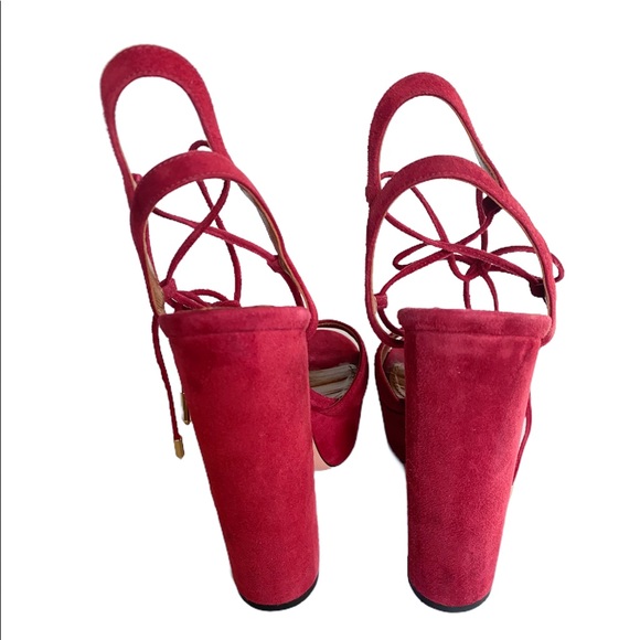 AQUAZZURA Austin Plateau Platform Sandal - Picture 5 of 6